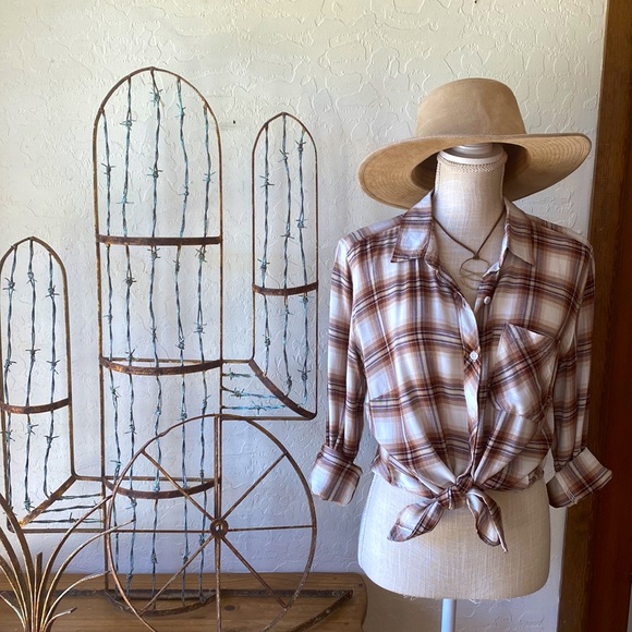 🌵 SONORAN DESERT PLAID SHIRT 🌵 - Picture 11 of 11